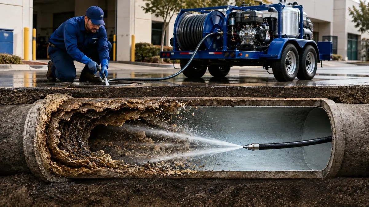 Sewer Pipe Descaling in Bradley
